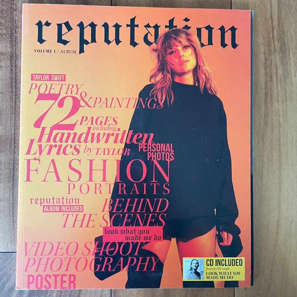 Taylor Swift reputation Volume 1 Deluxe Magazine